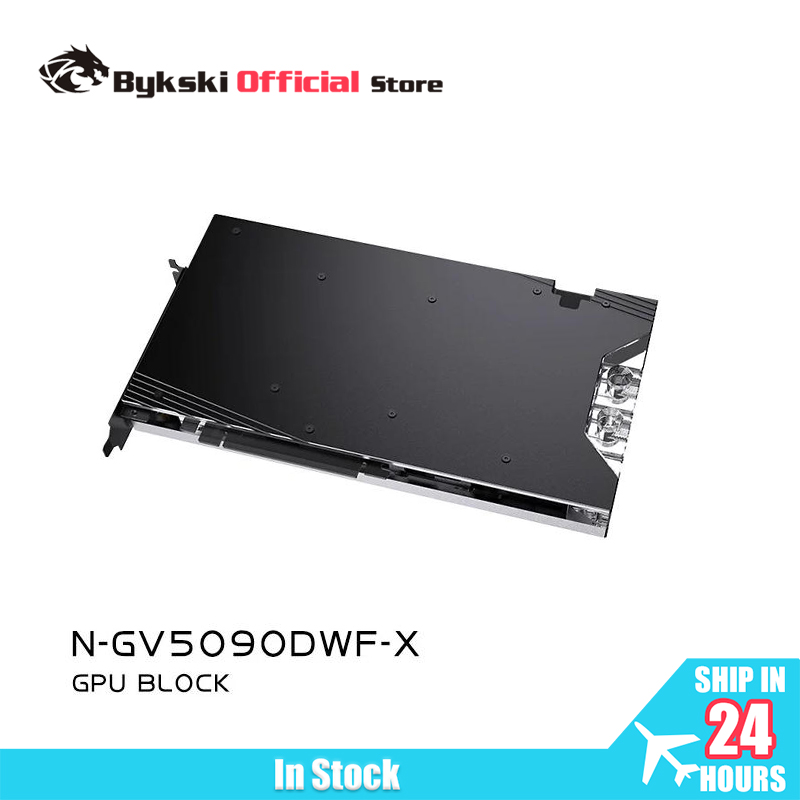 Pc Gaming Water Cooling - Bloc GPU Bykski N-GV5090DWF-X pour carte