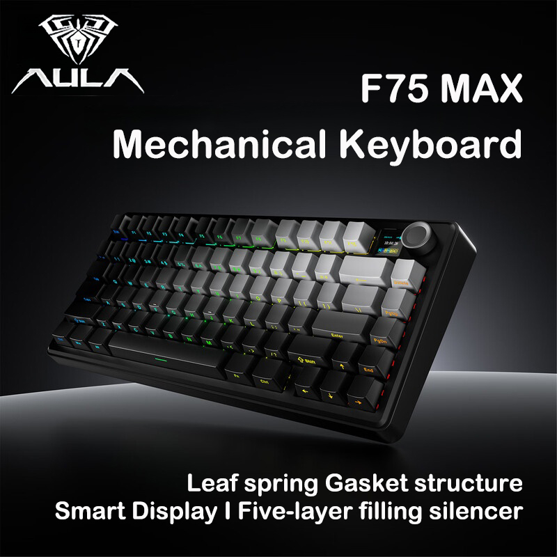 Pc Gaming Uk - Clavier mécanique AULA F75 MAX 75%