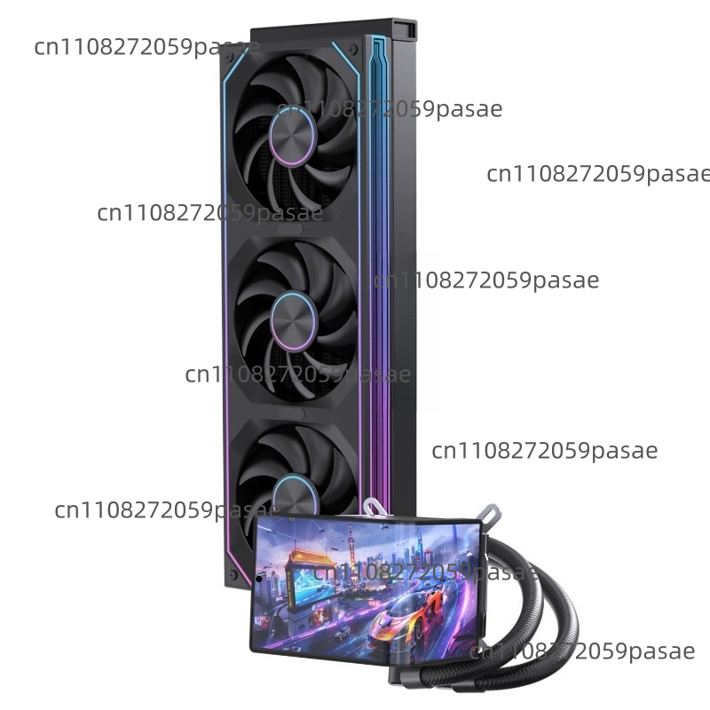 Pc Gaming Water Cooling - Boîtier PC avec refroidisseur liquide 360