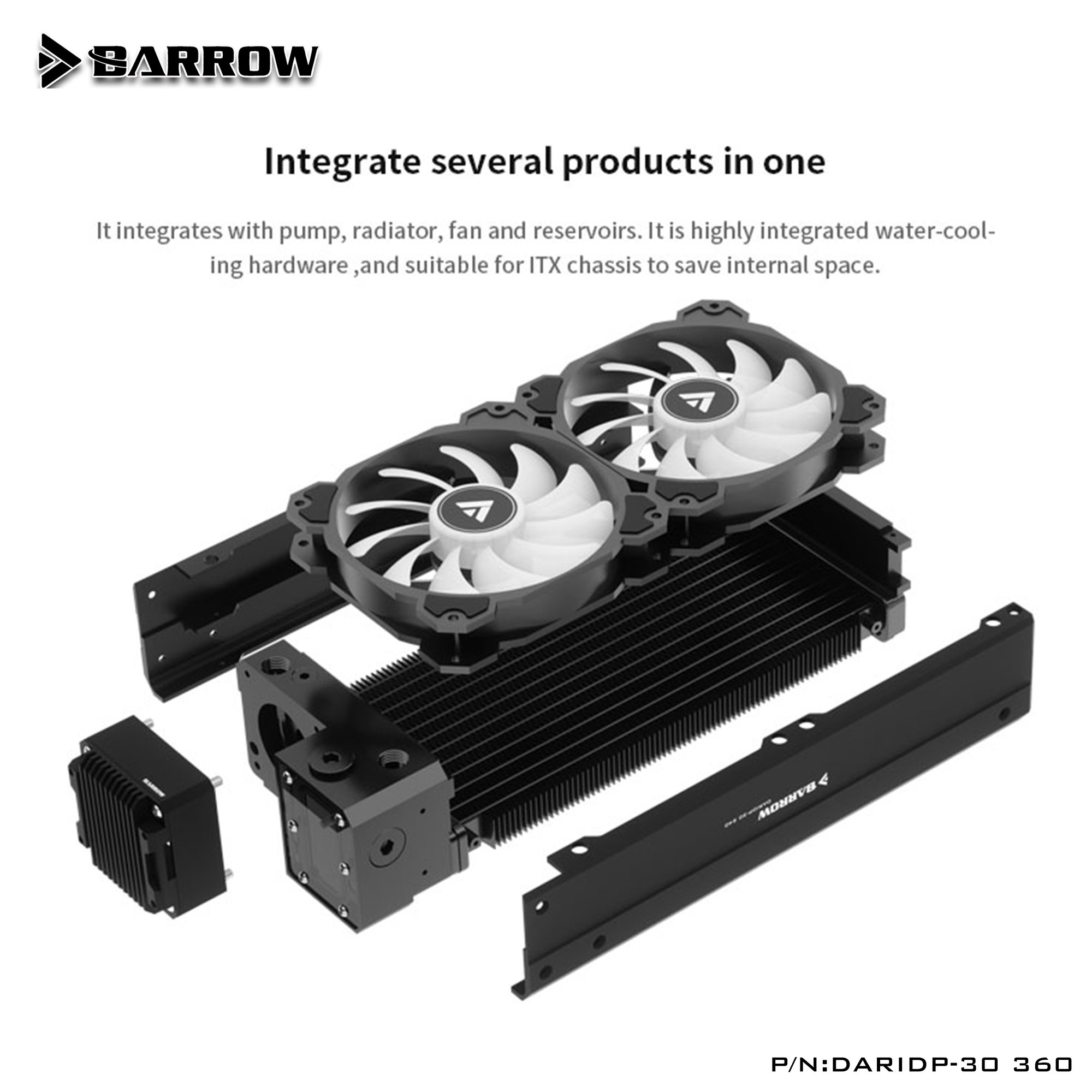 Pc Gaming Water Cooling - Kit de refroidissement par eau pour