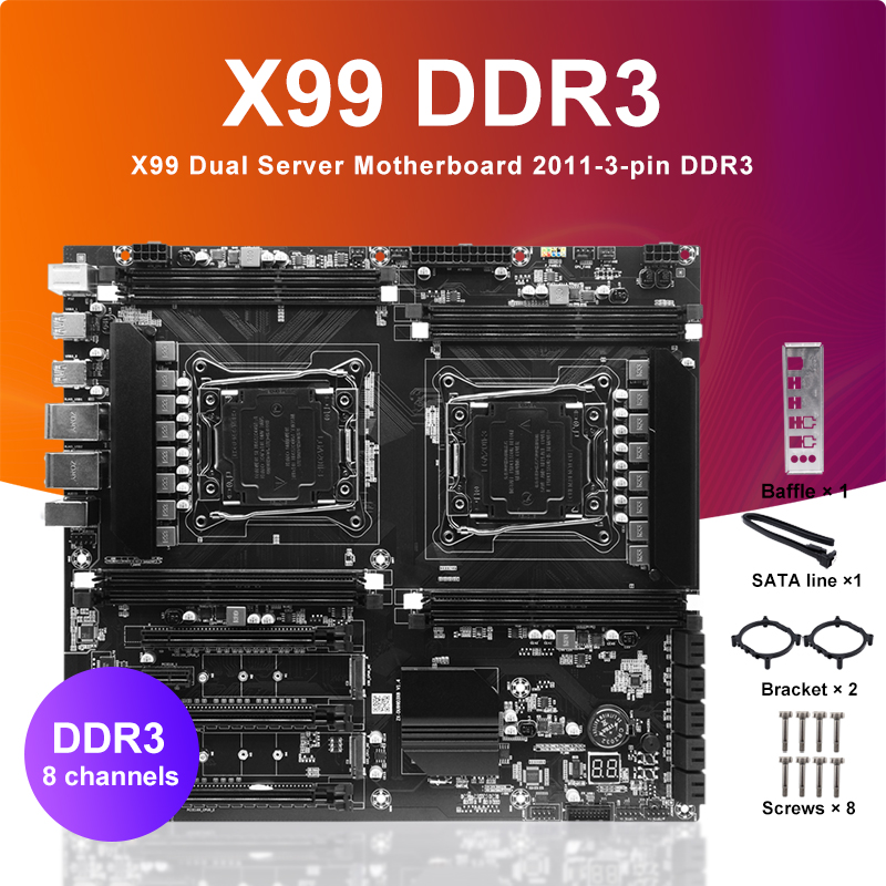 Pc Gaming Xeon - X99 carte mère CPU double prise