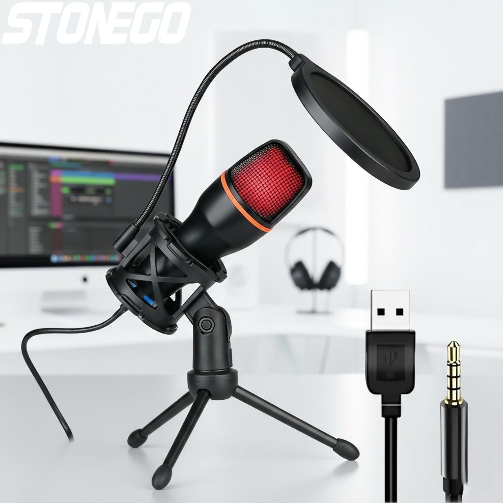 Kit de microphone à condensate - Pc Gaming Youtuber avis et prix