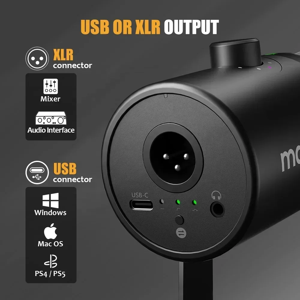 Microphone dynamique MAONO XLR - Gaming Controller avis et prix