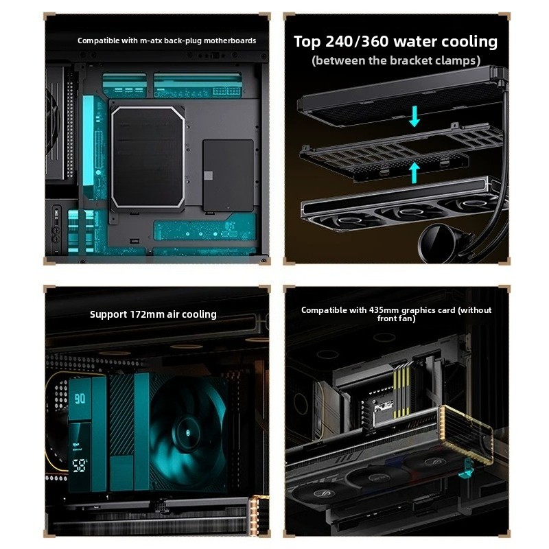 Boîtier de PC de jeu de bureau - Pc Gaming Jonsbo avis et prix