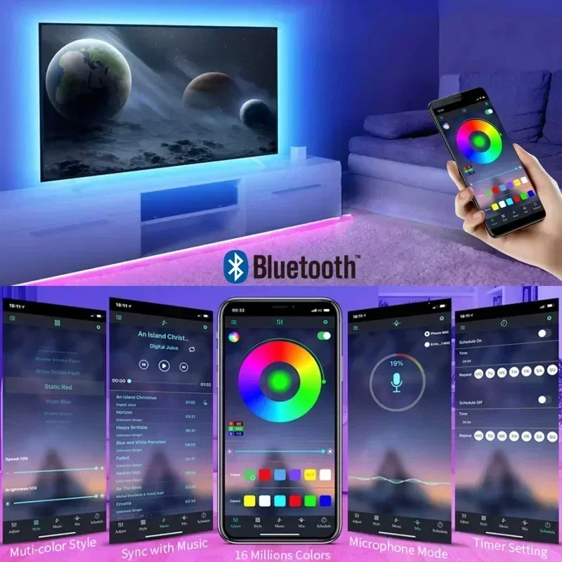 Bande lumineuse LED RGB intell - Gaming Controller avis et prix