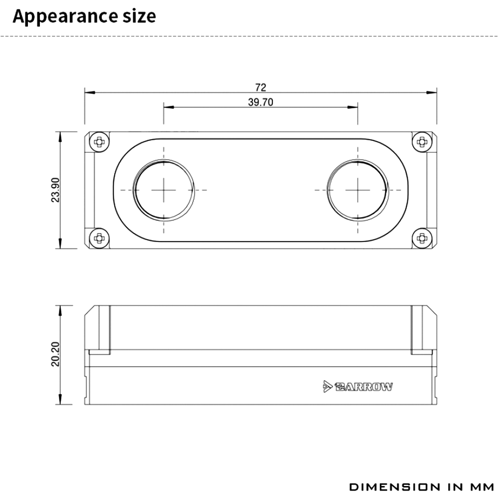 Barrow M2 disque à semi-conduc - Pc Gaming Water Cooling avis et prix