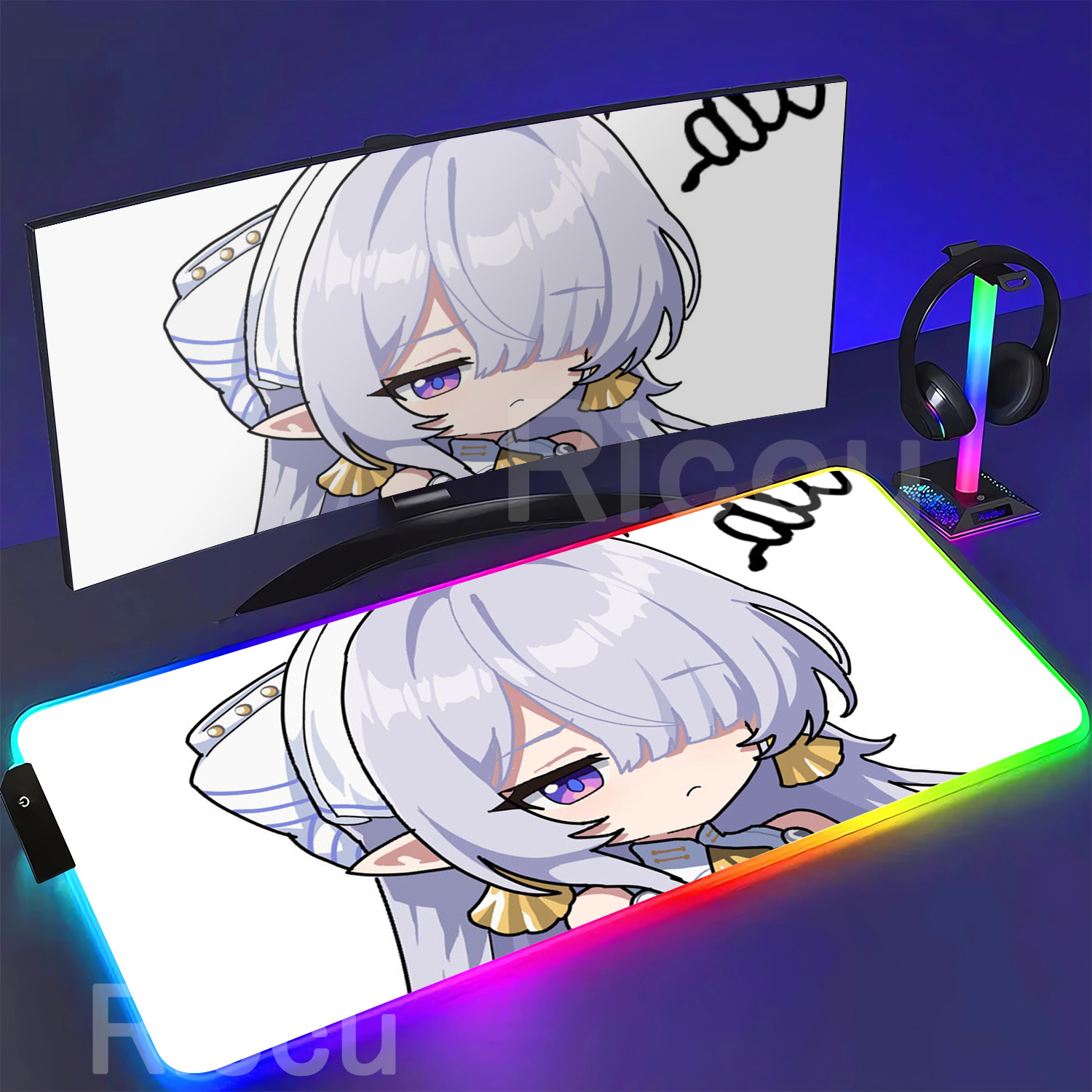 Tapis de souris RGB Velina Air - Pc Gaming Girl avis et prix