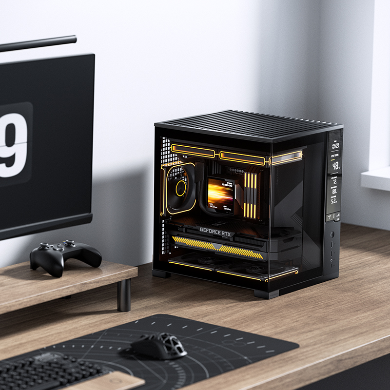 Boîtier PC Jonsbo D34 Desktop  - Pc Gaming Jonsbo avis et prix