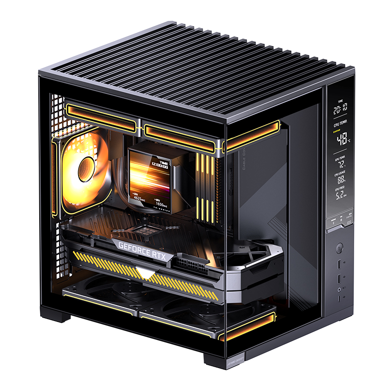 Boîtier PC Jonsbo D34 Desktop  - Pc Gaming Jonsbo avis et prix